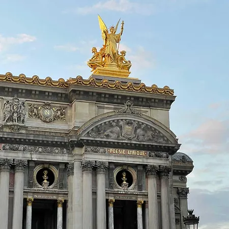 Chic With Ac - 3br-6p - Palais Garnier Apartment